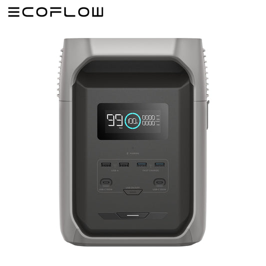 ECOFLOW DELTA 3 1536Wh LiFePO4 Portable Power Station 1800W for Outdoor Camping