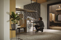 9kg Front-Load Washing Machine, 1600 rpm, Auto Detergent Dosing, Steam & WiFi, White