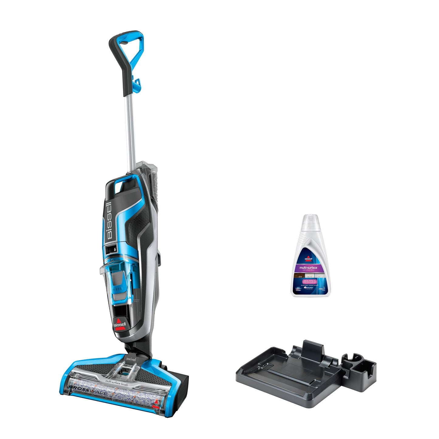 BISSELL CrossWave, 3-in-1 Multi-Surface Vacuum Cleaner, Floor cleaner machine All in One Step Vacuums