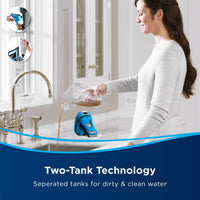 BISSELL CrossWave, 3-in-1 Multi-Surface Vacuum Cleaner, Floor cleaner machine All in One Step Vacuums