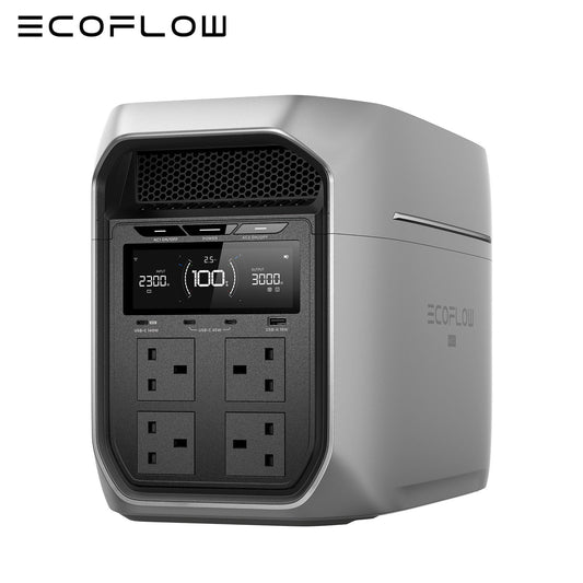 ECOFLOW DELTA 3 Max Plus 2048Wh Portable Power Station 500W Alternator Charger